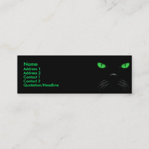 Boo - Emerald Profile Card Mini Visitekaartje