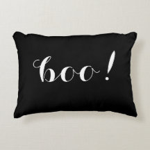 Boo. en dubbelzijdige Halloween Pillow
