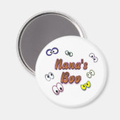 BOO EYES NANA MAGNEET (Voorkant / Achterkant)