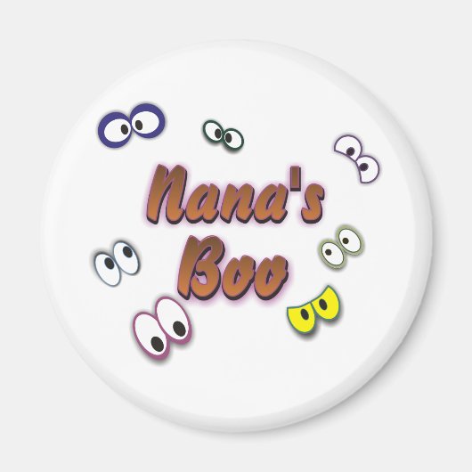BOO EYES NANA MAGNEET (Voorkant)