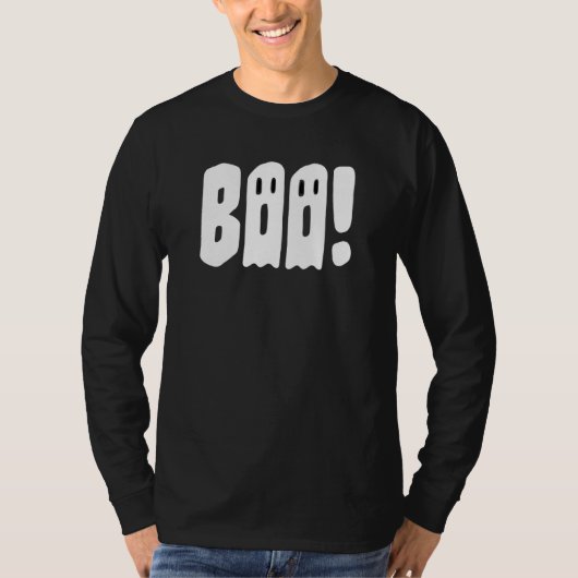 Boo For Halloween T-shirt (Voorkant)