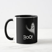 Boo Funny Hiding Peekabo Scary Halloween Mok (Links)