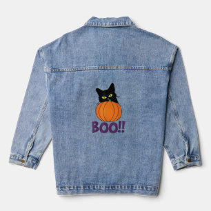 Boo Funny Jolly Chat Pékin Citrouille Halloween pa