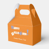 Boo. Funny Little Ghosts Halloween Treat Boxes Bedankdoosjes (Achterkant)