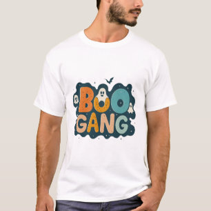 Boo Gang Schattig spook Halloween-ontwerp Funny Sp T-shirt