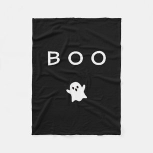Boo Geest Halloween Subtiel Minimaal Herfst Grappi Fleece Deken