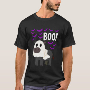 Boo Geest Nijlpaard Halloween Grappig Dierenpark D T-shirt