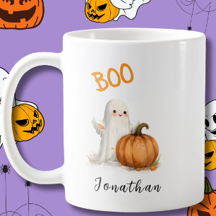BOO Geest Pompoen Halloween Koffiemok