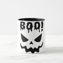 Boo Gezicht Halloween Koffiemok