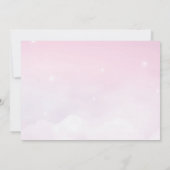 Boo Ghost 1e Verjaardag uitnodiging (Achterkant)