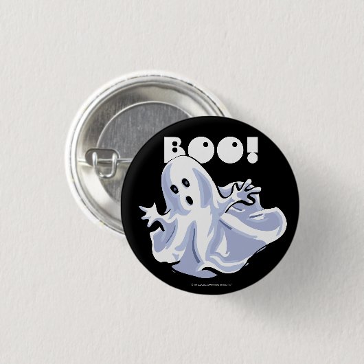 BOO! Ghost Button (Voorkant /achterkant)