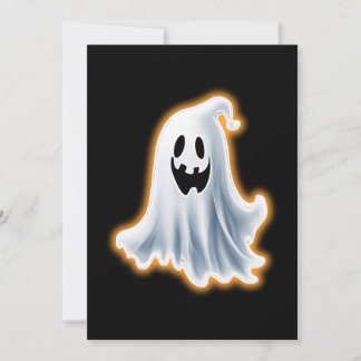 Boo Ghost Feestdagenkaart