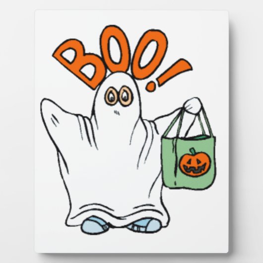 Boo Ghost Fotoplaat (Voorkant)