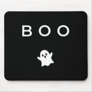 Boo Ghost Halloween Subtle Minimal Herfst Fun Tric Muismat