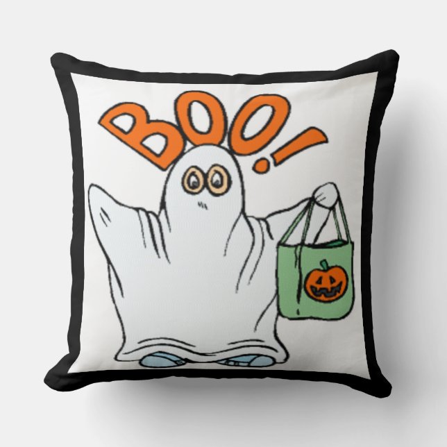 BOO! GHOST KUSSEN (Voorkant)