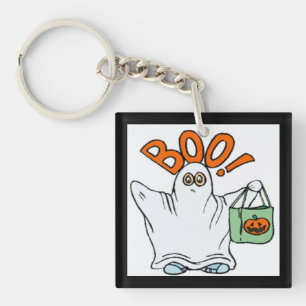 BOO! GHOST SLEUTELHANGER