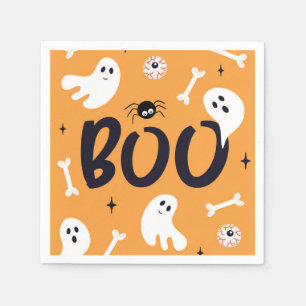 Boo Ghosts Paper Napkins Servet