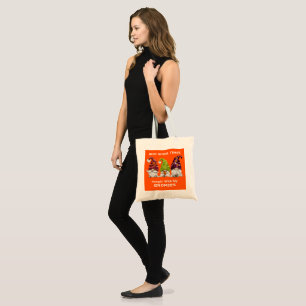 Boo Ghoul Times hanging with My Gnomies Halloween Tote Bag