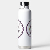 Boo grappig Halloween spin karakter mes hand Waterfles (Rechts)