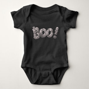 Boo Grappige Geesten Schattige Jongen Meisje Hallo Romper