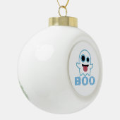 Boo Grappige Grappige Meme Keramische Bal Ornament (Links)