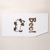 Boo Halloween (Serviette de bain)