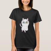 Boo Halloween Cat Costume Boo Cat Idea T-shirt (Voorkant)