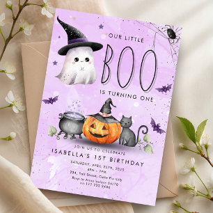 Boo Halloween Geest 1e 2e 3e 4e 5e Verjaardag Kaart