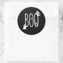BOO Halloween Geest Spinnen Zwart Thema