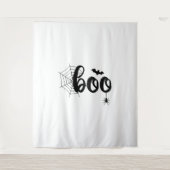 Boo Halloween Ghost Cute Halloween Family Matching Wandkleed (Voorkant)