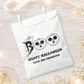BOO ! Halloween Ghost Favoriser Sacs (Coupé)