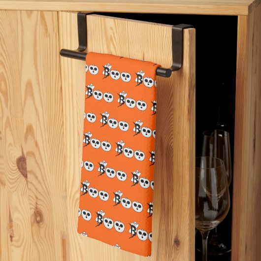 BOO! Halloween Ghost Kitchen Towels Theedoek (Derde Gevouwen)