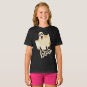 Boo, Halloween Ghost T-shirt personnalisé (Devant entier)