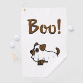 Boo Halloween Golfhanddoek (Insitu)