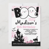 BOO Halloween Kaart (Voorkant)