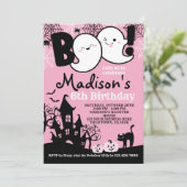 BOO Halloween Kaart (Staand voorkant)