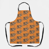 BOO! Halloween Pattern Schort (Voorkant)