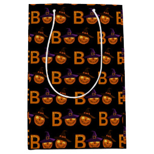 Boo Halloween Pumpkin Illustratie Medium Cadeauzakje