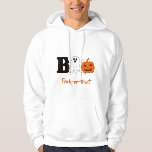 Boo Halloween Sweat - shirt à capuche homme (Devant)