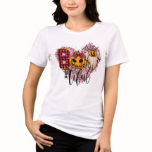 Boo Halloween T shirt met pompoen