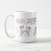 Boo Happy Bande Dessinée Mug (Gauche)