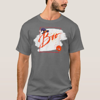 BOO Happy Halloween Boo with Spiders and Witch Hat T-shirt