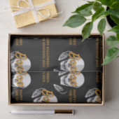 Boo Happy Halloween Grappig Schedel feest Tissuepapier (Geschenk)