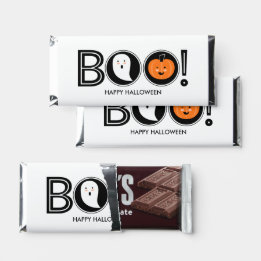 Boo ! Happy Halloween Hershey Bar Faveurs