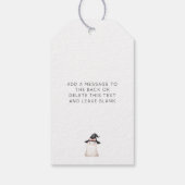 Boo Happy Halloween Schattigee Ghost Gift Labels Cadeaulabel (Achterkant)