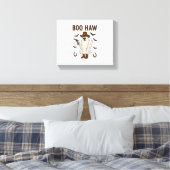 Boo Haw Canvas Afdruk (Insitu (Slaapkamer))
