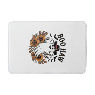 Boo Haw Cowboy Geest Zonnebloemen Vleermuizen Hall Badmat