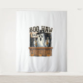 Boo Haw Retro Western Halloween Wandkleed (Voorkant)