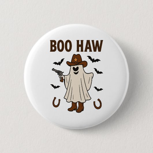 Boo Haw Ronde Button 5,7 Cm (Voorkant)
