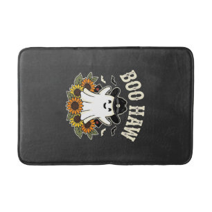 Boo Haw Westers Halloween Spokenhuis Ontwerp Badmat